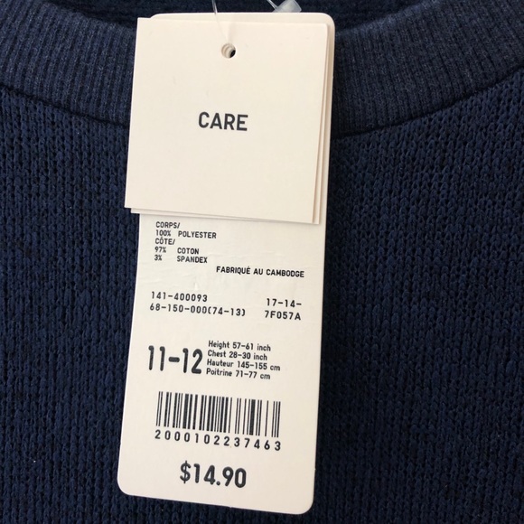 Uniqlo - Boys - 11-12 - Knitted Fleece Crew Neck - Picture 4 of 5
